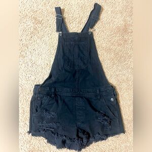 Distressed Overalls